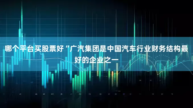 哪个平台买股票好“广汽集团是中国汽车行业财务结构最好的企业之一